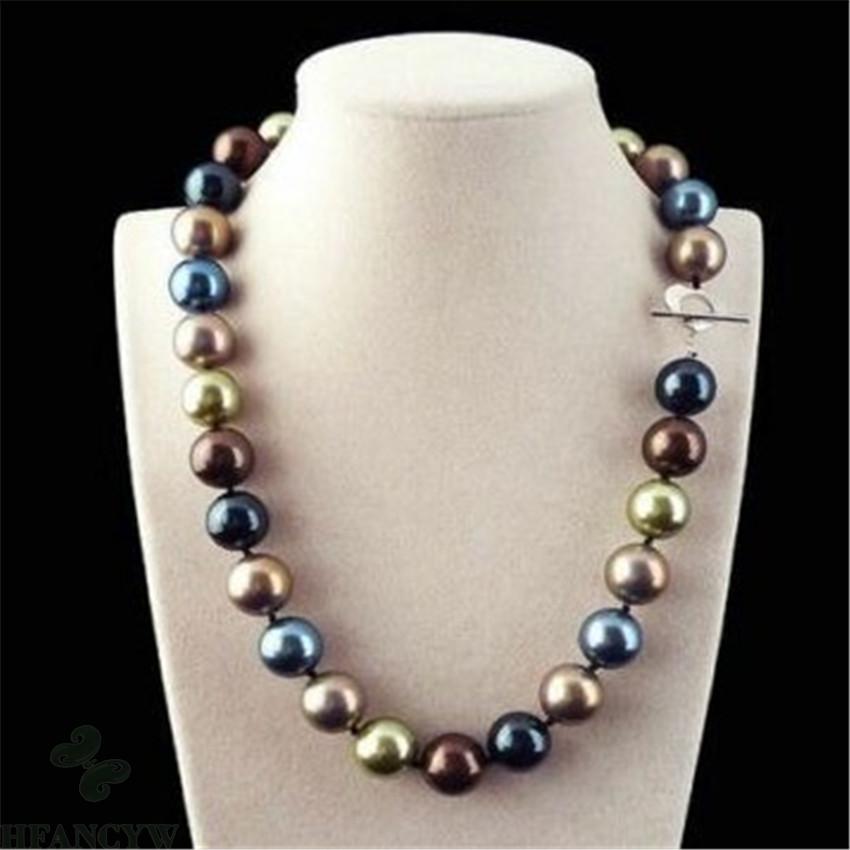 Huge 12mm Multicolor Round Sou - Pearl Trim Chain ulasan dan harga