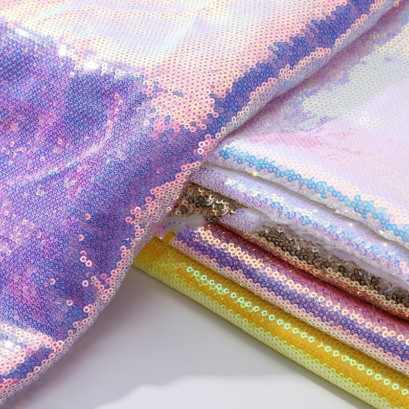 Dense Sequin Glitter Fabric fo - Sequin Fabric Panel ulasan dan harga