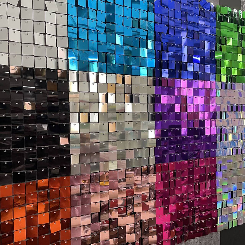 6/12/16/18/24/25/26/27Pcs Shim - Sequin Fabric Panel ulasan dan harga
